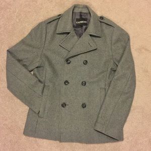 Men’s Express peacoat